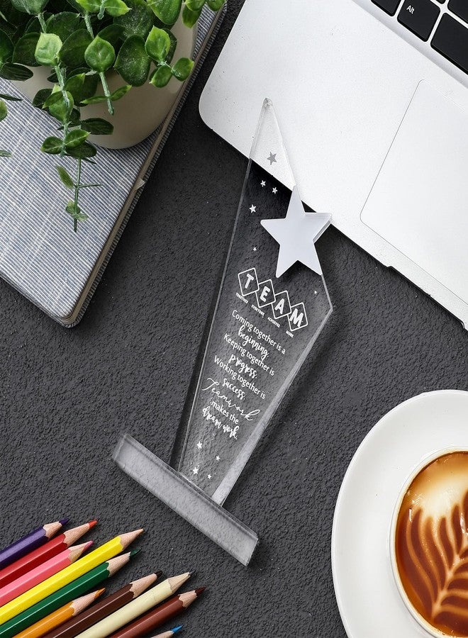 Maitys Thank You Gift Employee Inspirational Acrylic Sign Prizes Employee of The Month Favor Boss Day Appreciation Gifts Keepsake for Medical Assistant Vet Tech Week Nurse Women Team(Team) - Image 5