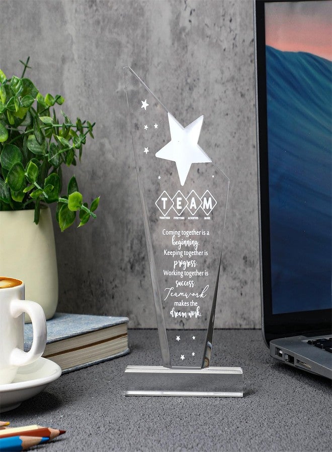 Maitys Thank You Gift Employee Inspirational Acrylic Sign Prizes Employee of The Month Favor Boss Day Appreciation Gifts Keepsake for Medical Assistant Vet Tech Week Nurse Women Team(Team) - Image 4
