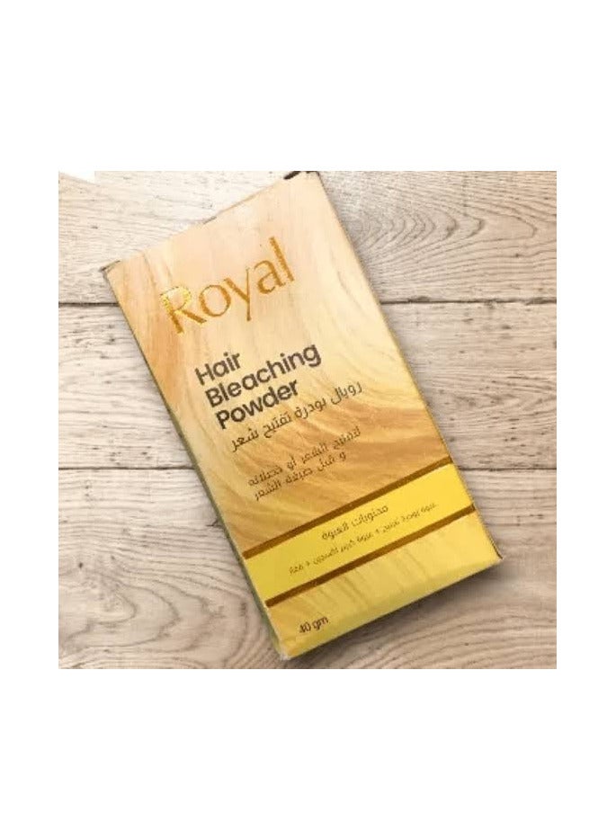 رويال بودرة تشقير الشعر رويال 40 جم - Image 2