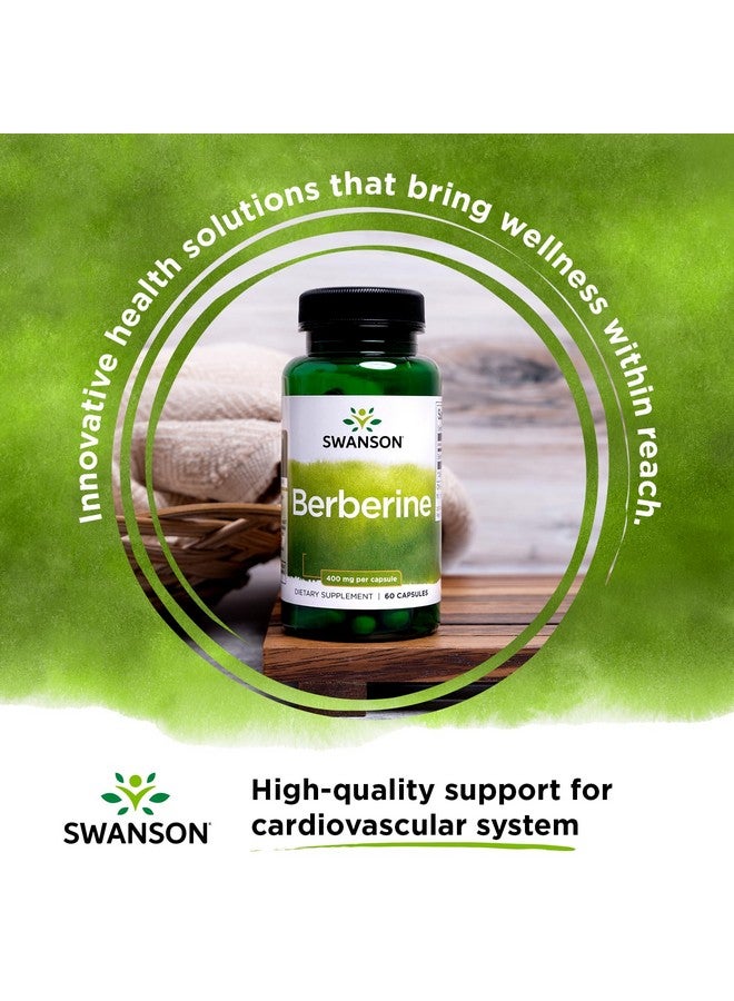 سوانسون بربارين - بربارين هيدروكلوريد موحد 97% - 400 ملغ لكل كبسولة - 60 كبسولة - Image 2