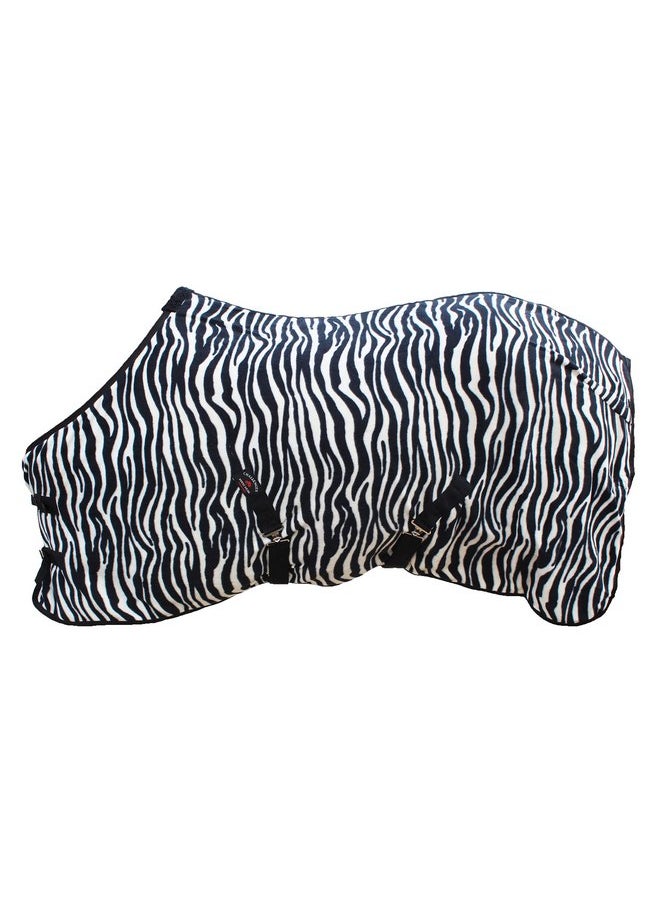 Challenger - CHALLENGER 78" Horse Polar Fleece Cooler Exercise Blanket Wicks Moisture Winter Liner 43EE05 - Image 1