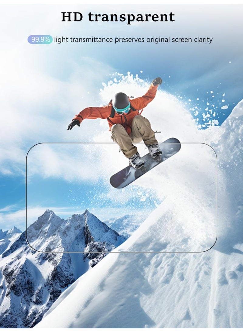 2 Set Screen Lens Protector Film for Insta360 Go Ultra Tempered Glass Protective Film Clear 9H Anti-Bubble HD Film Anti-Dust and Scratch Resistant for GoUltra Camera Lens and Screen Protection - Image 5