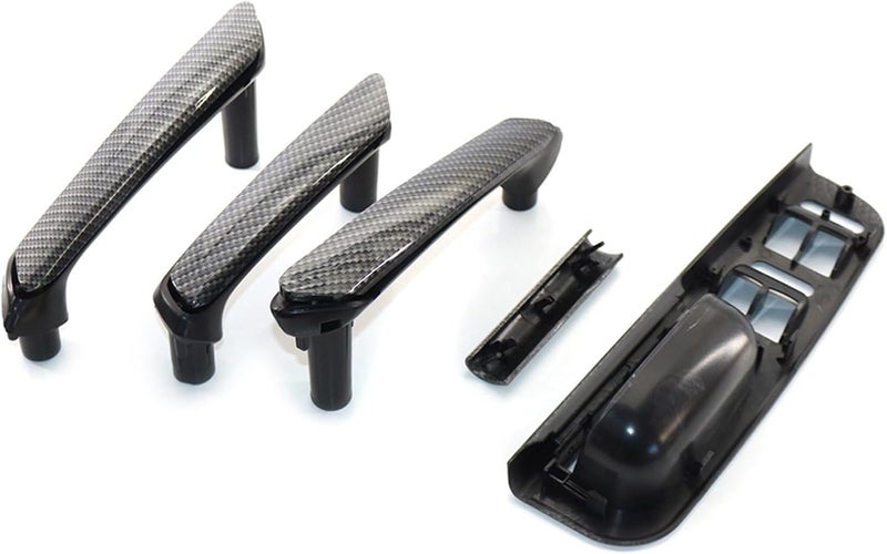DEMULAX Carbon Fiber Style Door Handle Set for VW Passat B5.5 - Image 1