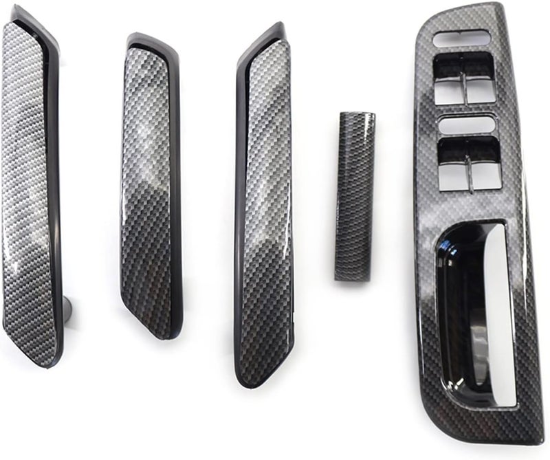 DEMULAX Carbon Fiber Style Door Handle Set for VW Passat B5.5 - Image 2