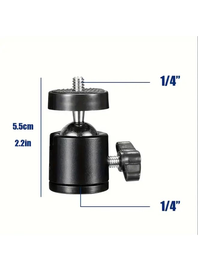 Black Clip On Gimbal Stabilizer For Smartphones And Cameras - Image 2