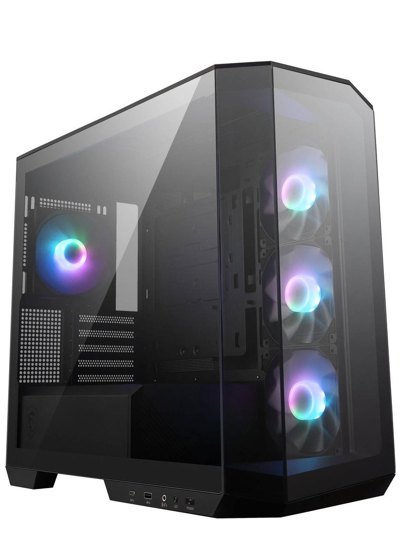 نانوتيك كمبيوتر شخصي للنمذجة والرسم ثلاثي الأبعاد من Panorama - معالج Intel Core i9-13900KF، 24 نواة و32 خيطًا، ذاكرة عشوائية DDR5 سعة 64 جيجابايت (2*32) بسرعة 5200 ميجاهرتز، بطاقة رسوميات Nvidia GeForce RTX 4060 OC Edition سعة 8 جيجابايت GDDR6، SSD NVMe M.2 سعة 4 تيرابايت من الجيل الرابع.0*4، مبرد سائل AIO بمروحتين، مزود طاقة 750 وات 80 Plus، Windows 11 Pro | Wi-Fi  - Image 2