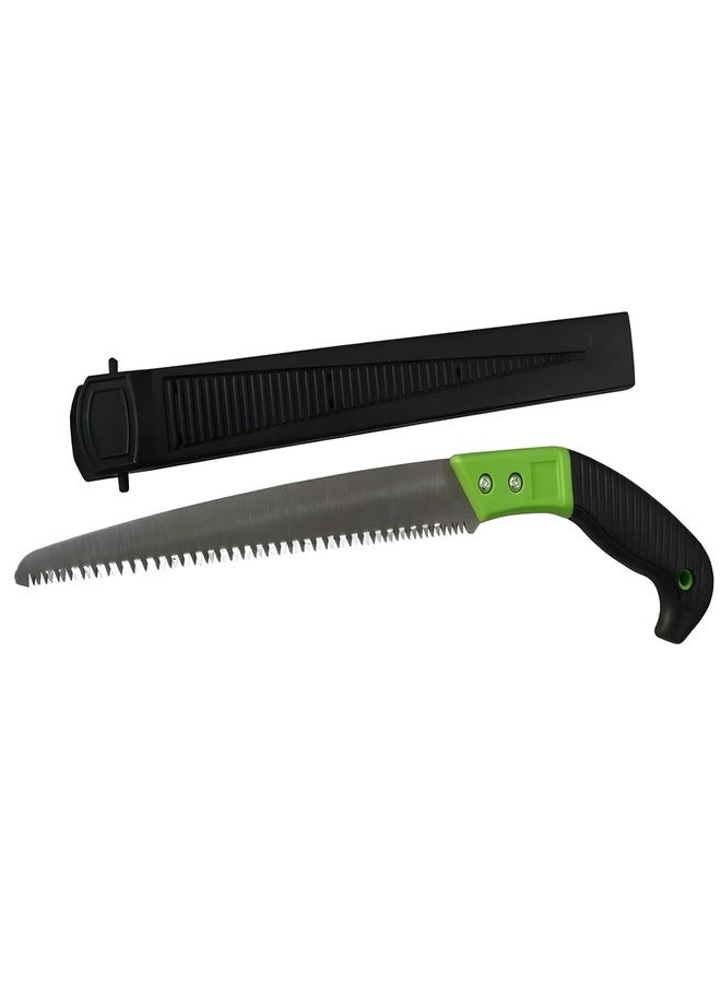 Oblivion 1Pc Chromium Steel Saw with 3-Edge Sharpen Teeth, Durable Hand Tool with Plastic Cover, Blister Packed for Precision Cutting, Professional-Grade Heavy-Duty, Lightweight Handle for Wood. - Image 1
