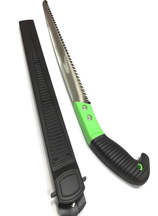 Oblivion 1Pc Chromium Steel Saw with 3-Edge Sharpen Teeth, Durable Hand Tool with Plastic Cover, Blister Packed for Precision Cutting, Professional-Grade Heavy-Duty, Lightweight Handle for Wood. - Image 3
