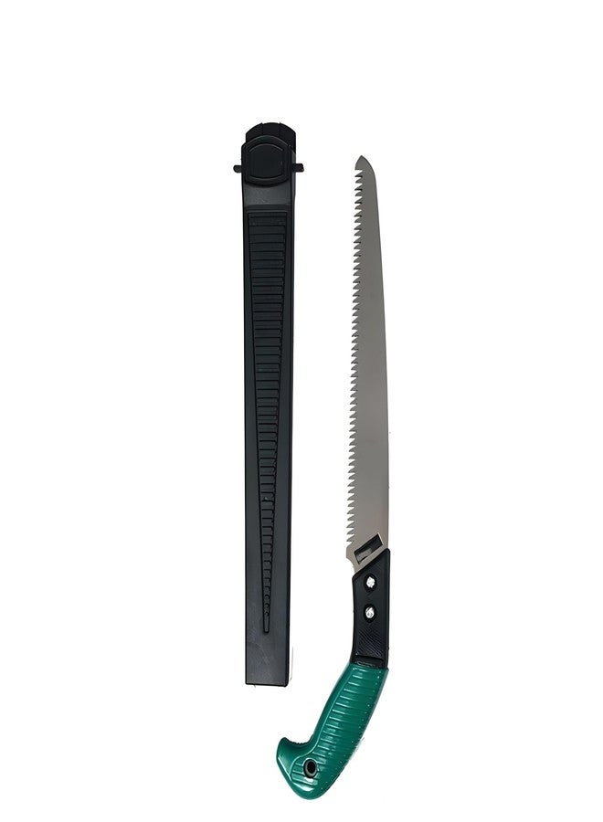 Oblivion 1Pc Chromium Steel Saw with 3-Edge Sharpen Teeth, Durable Hand Tool with Plastic Cover, Blister Packed for Precision Cutting, Professional-Grade Heavy-Duty, Lightweight Handle for Wood. - Image 2
