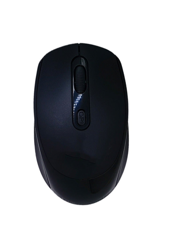 Wireless Mouse with Silent Click Black Color - Image 1