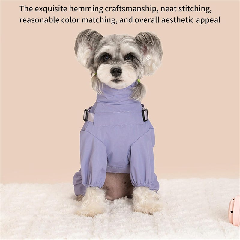 Water Raincoats Pocket Dog Fashionable Pet Rain Jackets for Rainy Outings with Your Pet Walking - Image 3