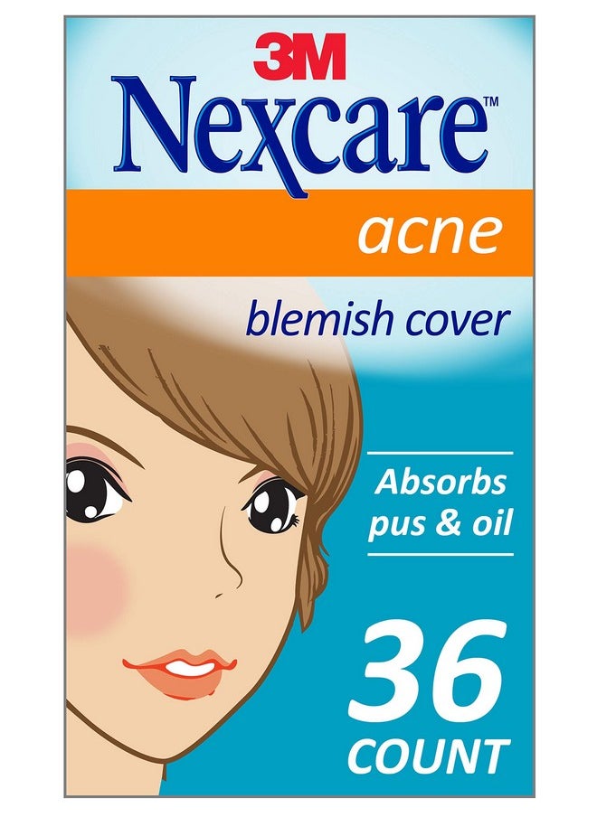 Nexcare Acne Cover Skin Cover Absorbs Pus And Oil From Clogged Pores Suitable Skincare For Most Skin Types 36 Acne Covers  - Image 1