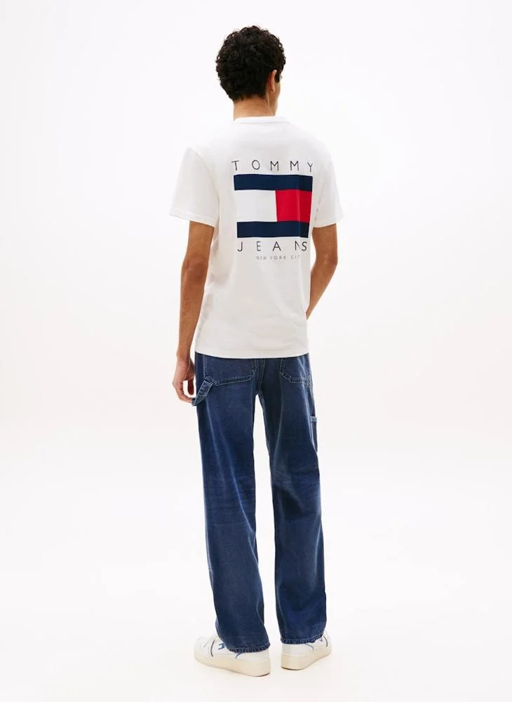 تومي جينز Americana Regular Fit Short Sleeve T-Shirt