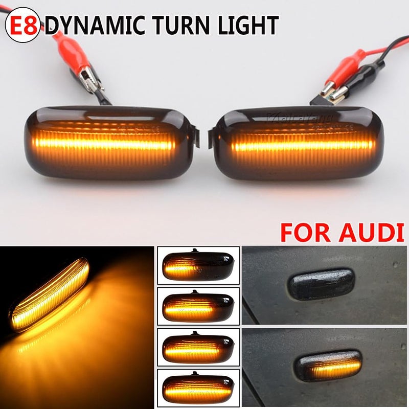 Side Marker Turn Signal Light for Audi A3 S3 8P A4 S4 RS4 B6 B7 A6 S6 RS6 C5 C7 - Image 3
