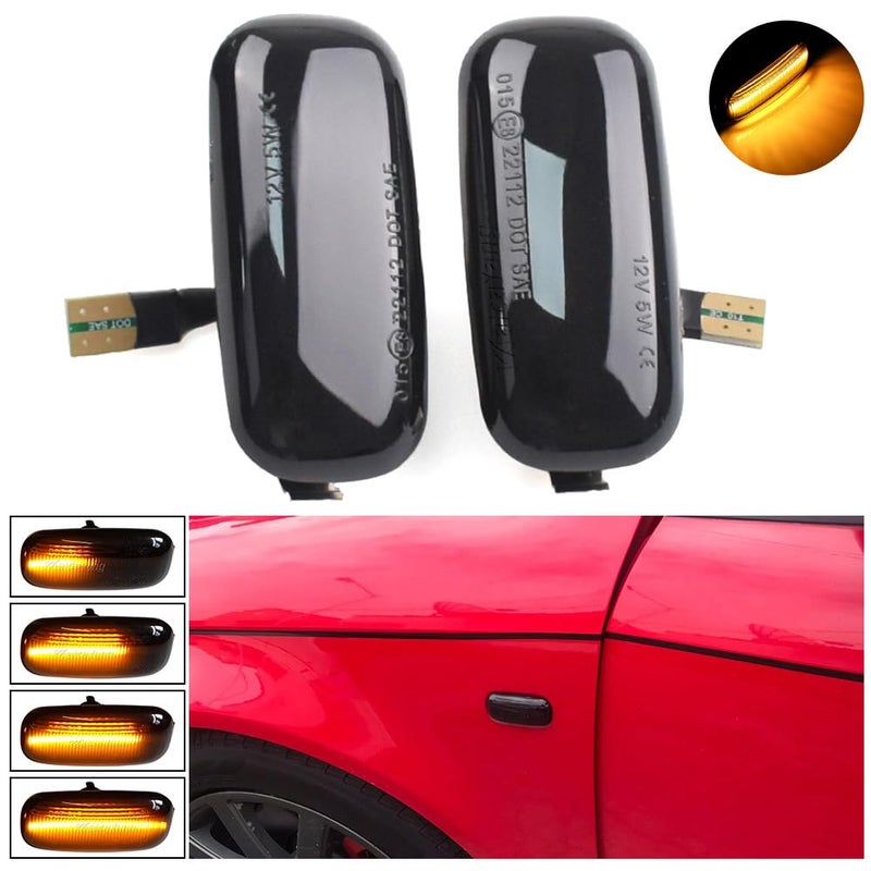 Side Marker Turn Signal Light for Audi A3 S3 8P A4 S4 RS4 B6 B7 A6 S6 RS6 C5 C7 - Image 2
