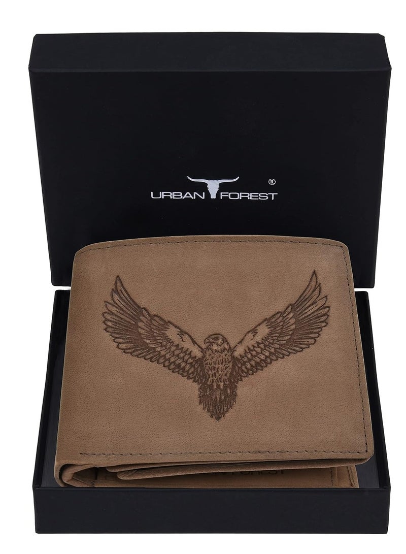 URBANFOREST URBAN FOREST Zeus Vintage Tobacco Leather Wallet for Men - Image 2