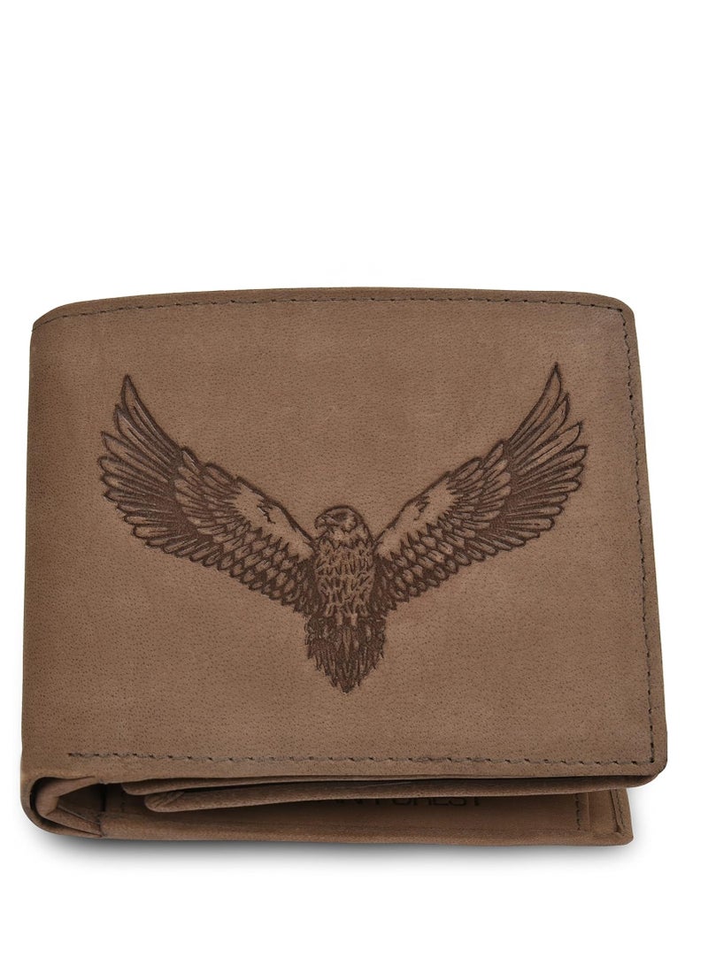 URBANFOREST URBAN FOREST Zeus Vintage Tobacco Leather Wallet for Men - Image 1