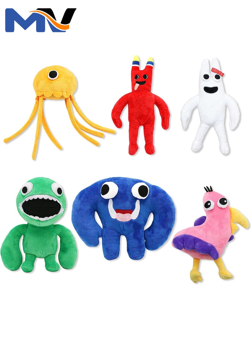 MAGIC VAULT 6PCS Garden of Banban Plush,10 inches Garden of Banban Jumbo Josh Plushies Toys,Soft Monster Horror Stuffed Figure Doll for Fans Gift,Soft Stuffed Animal Figure Doll for Adult and Kids  - Image 1