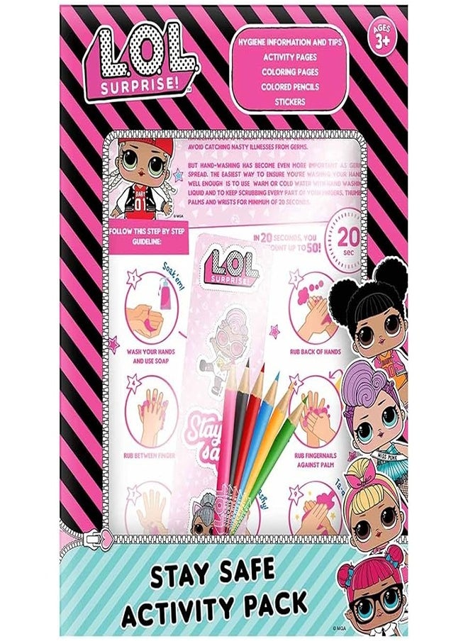 Lol Surpise Stay Safe Activity Pack -  FKLOL-SS01 