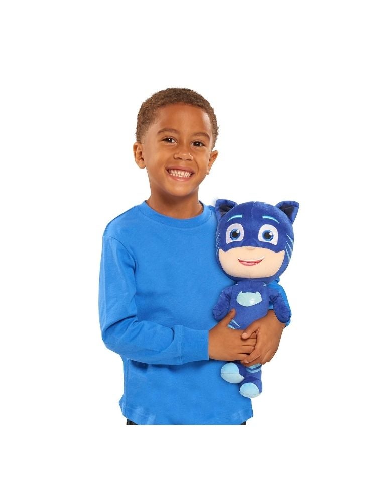 بريميم لعبة كات بوي المحشوة – دمية زرقاء خارقة من أبطال بي جي ماسكس للأطفال. - Image 2