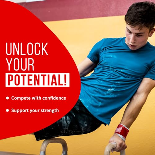 Reisport Gymnastic Wrist Support, Unisex One Size Wrist Support for Pull-up, Premium Leather Wrist Protection, Wrist Support with Hook & Loop Closure, Wrist Wraps for Weightlifting, Strength Training - Image 3