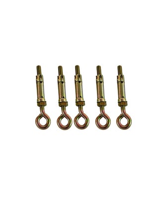 Robustline High Strength Metal Sleeve Shield Closed Hook/Eye Hook | Open Hook Anchor Bolt Pack of 5 (CLOSED HOOK, 12 MM) - pzsku/Z98069C0C204C1EF03294Z/45/_/1659617902/5d98cfe2-16c9-41ef-a58b-3c41fa3fd56c