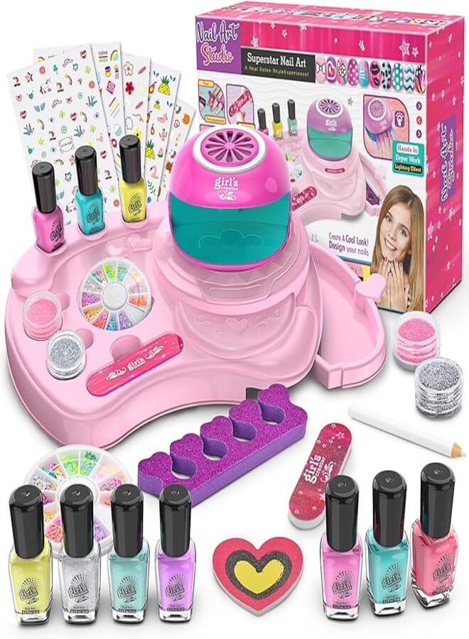 Elover girls toys nail art kids