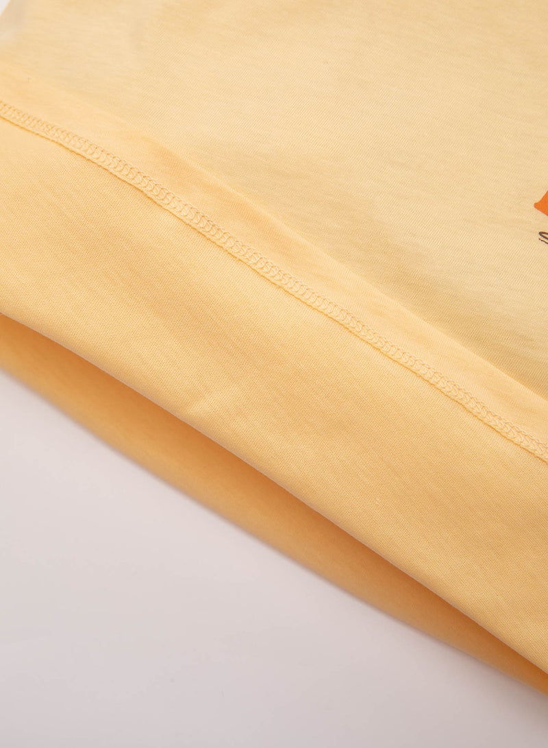DeFacto Crew Neck Back Printed Short Sleeve T-Shirt - Image 4
