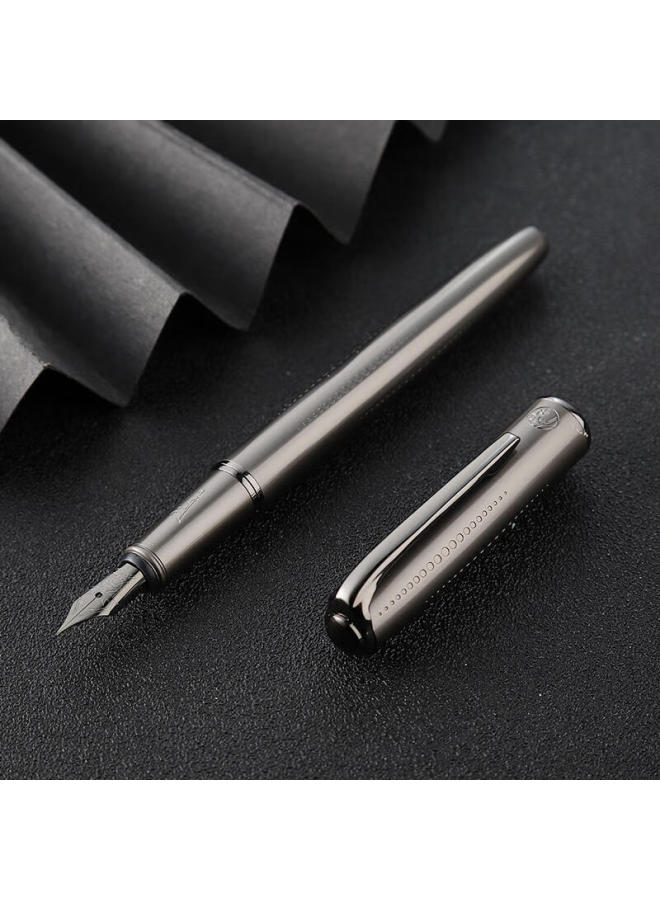 Pimio Starry Night Series Fountain Pen For Adults, Calligraphy Ink Pen, Business Graduation Gift, Signature Pen For Men And Women, Student Calligraphy Gift Pen, Starry Night Gray - Image 5