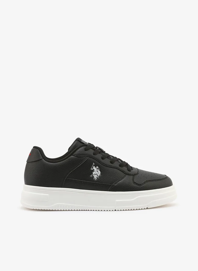 Men's Black Low-Top Sneakers - Stylish Casual Shoes with Grey and Tan Accents, Durable and Stylish Casual Footwear
