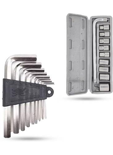 Generic ASSA01 Allen key and 10 pcs Socket set  - Image 1