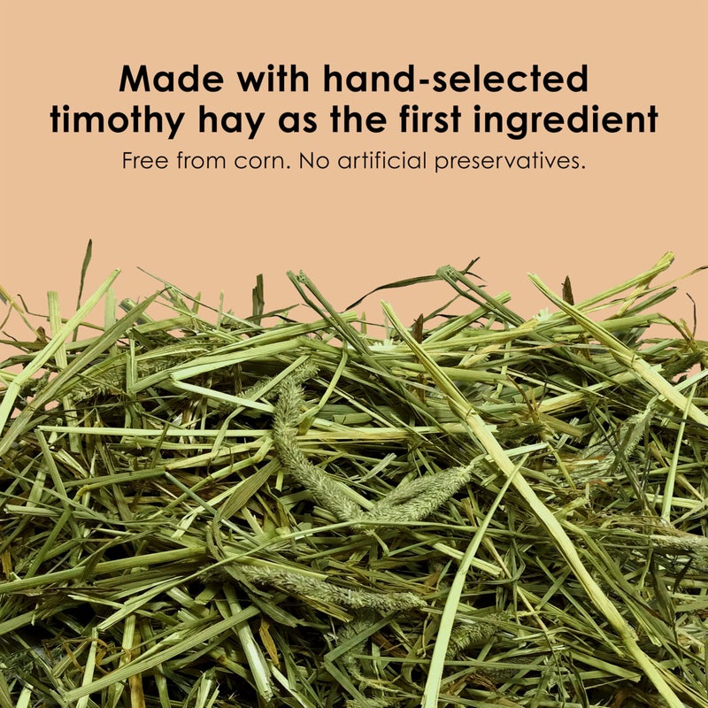 Kaytee Timothy Complete Guinea Pig Food, Made with Timothy Hay, High in Fiber, Supports Dental Health and Digestion, Long-lasting Vitamin C, 5 pounds - Image 3