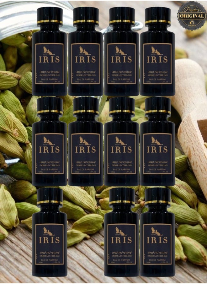 IRIS 11 Pieces Ombre Leather Iris Perfume 50ML  - Image 1