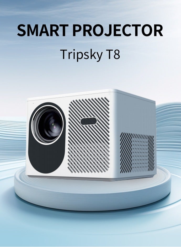 RuanMM Smart projector 4K decode auto keystone correction auto focus anto obstacle avoidance - Image 1