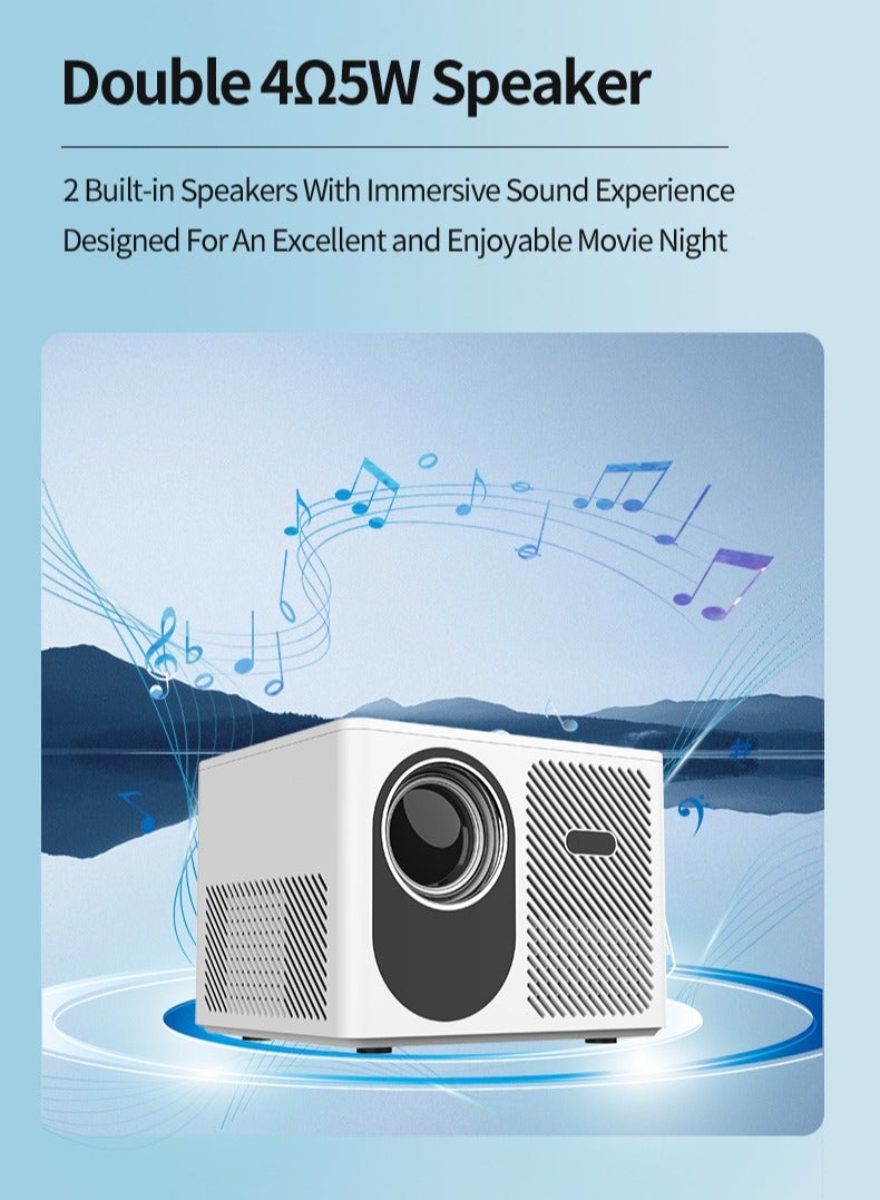 RuanMM Smart projector 4K decode auto keystone correction auto focus anto obstacle avoidance - Image 4