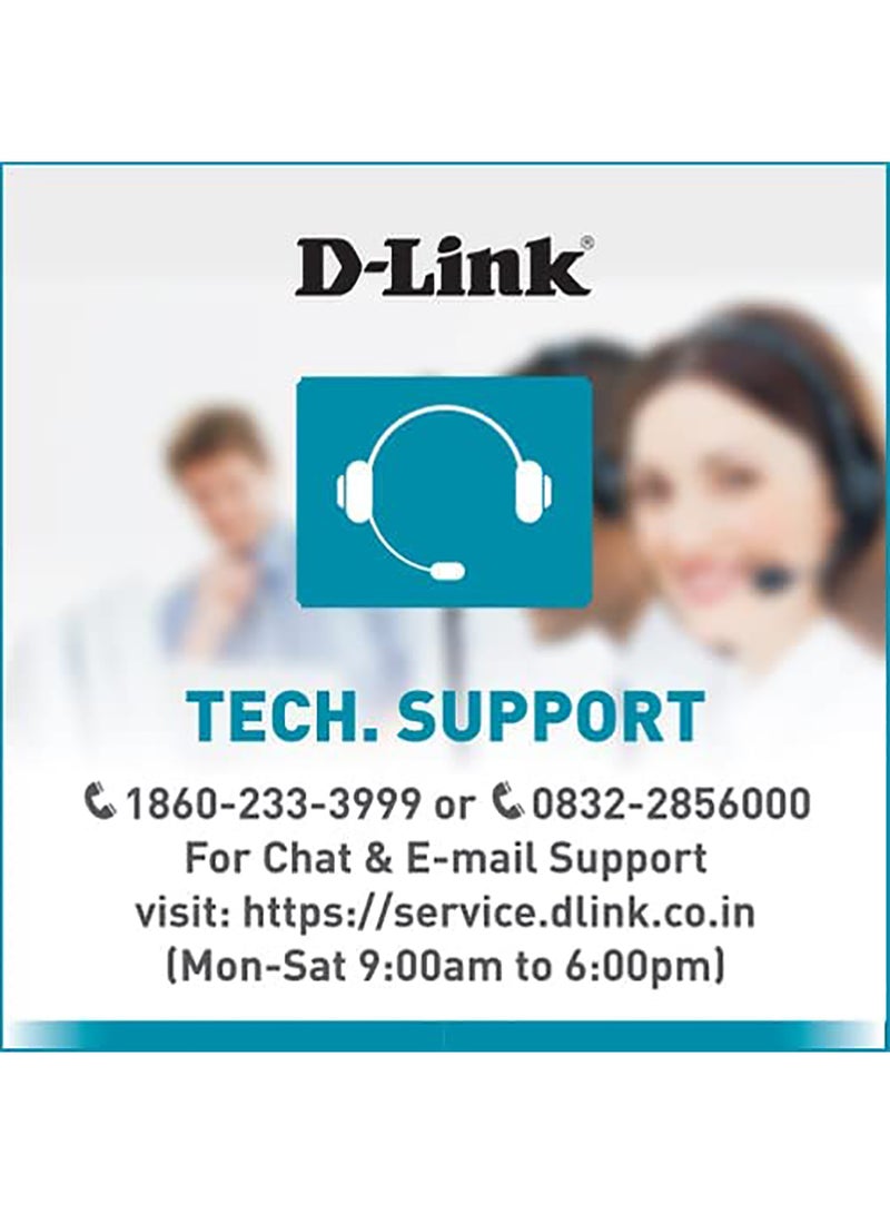 D-Link DWA-131 Wi-Fi N300 USB 2.0 Wireless Adapter, N300 Mbps, WPS, WPA2, 150, Compatible with Windows, Mac and Linux, Ultra Portable Black - Image 3