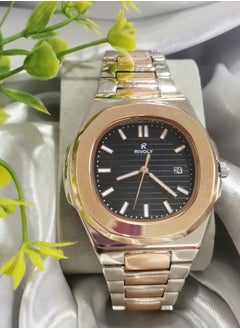 Rivoly Fashionable men's watch with date, stainless steel, waterproof  - Image 2