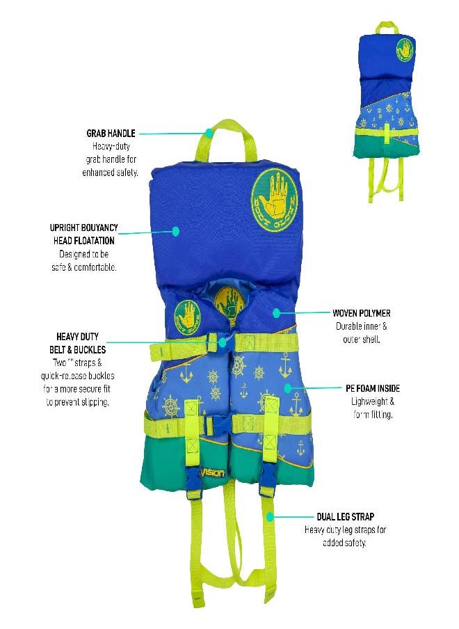 Body Glove - Vision Infant (USCGA Vest)-BLU-Infant - Image 1