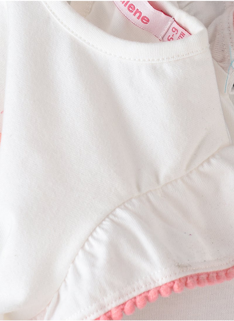 Jelliene Sunshine Squad: Girls' Comfy Cotton Tees Playful Prints & Summer Fun  - Image 4