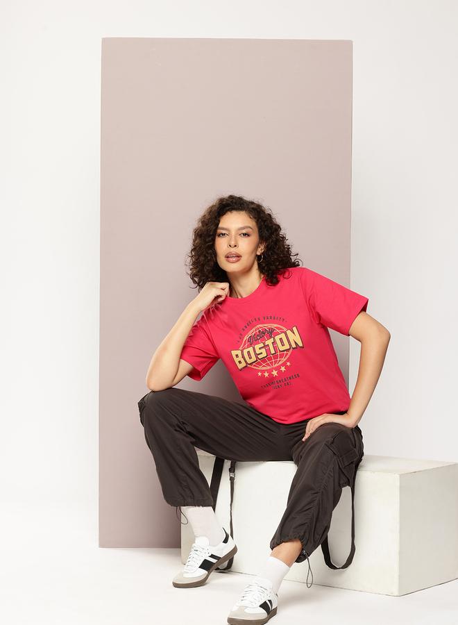 Dillinger Women Oversized Crew Neck T-Shirt - Image 5