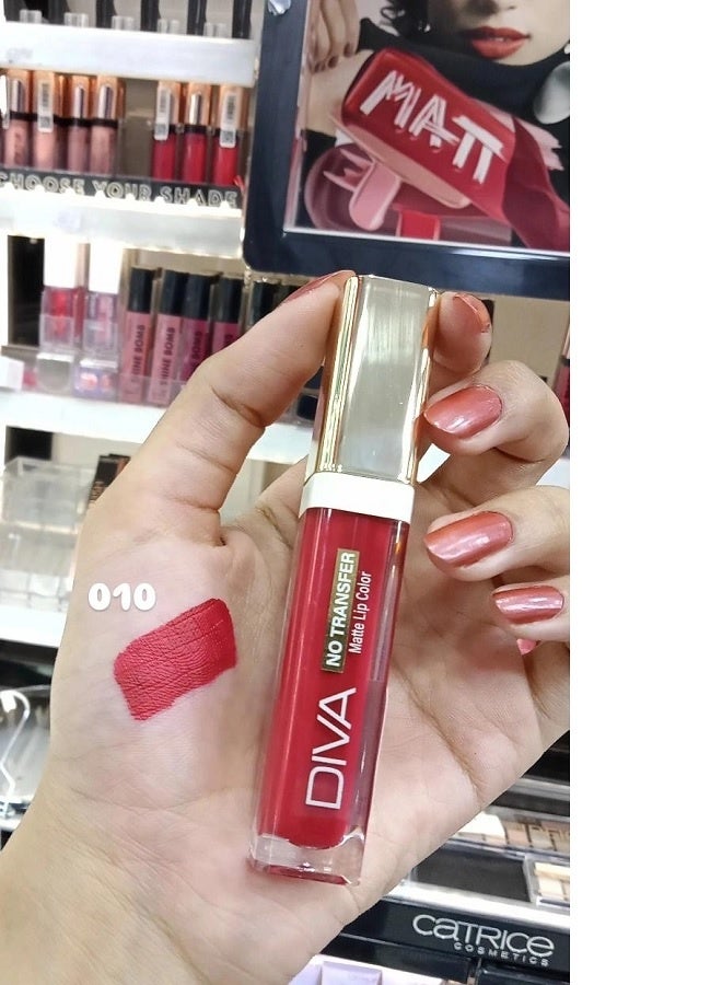 Amanda Diva matte lip color no transfer no.10 6ml - Image 2