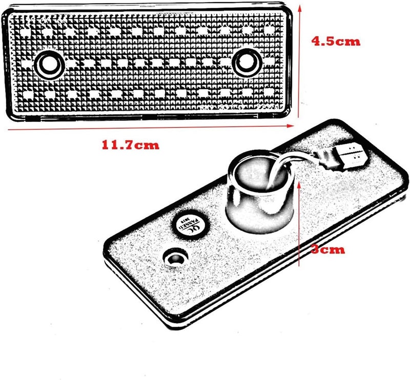 QASULER Dynamic Turn Signal Light for VW and Benz - Image 2