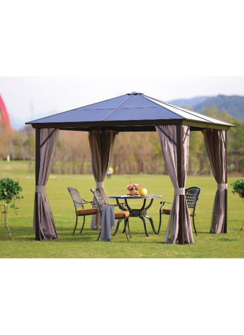 Oasis Casual 3X3M FIBER TOP ALUMINIUM GAZEBO 