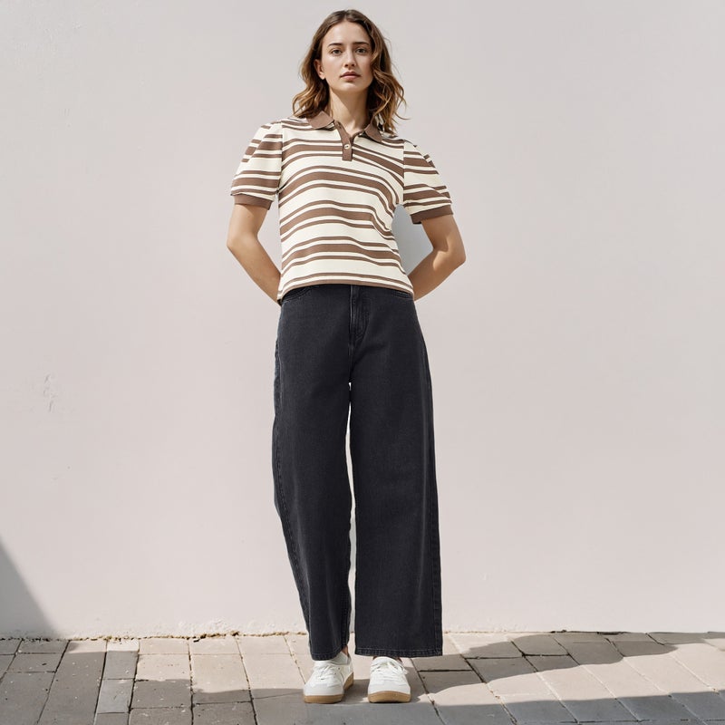 تواكستريمز تيشيرت بولو مخطط - Image 2