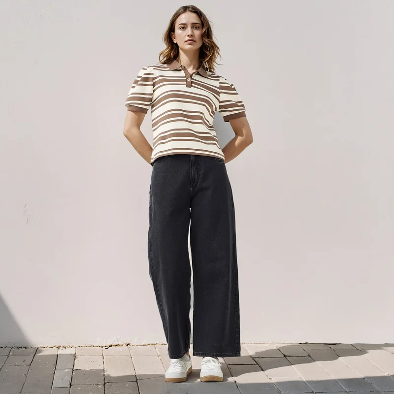 2Xtremz 2Xtremz Striped Polo T-shirt