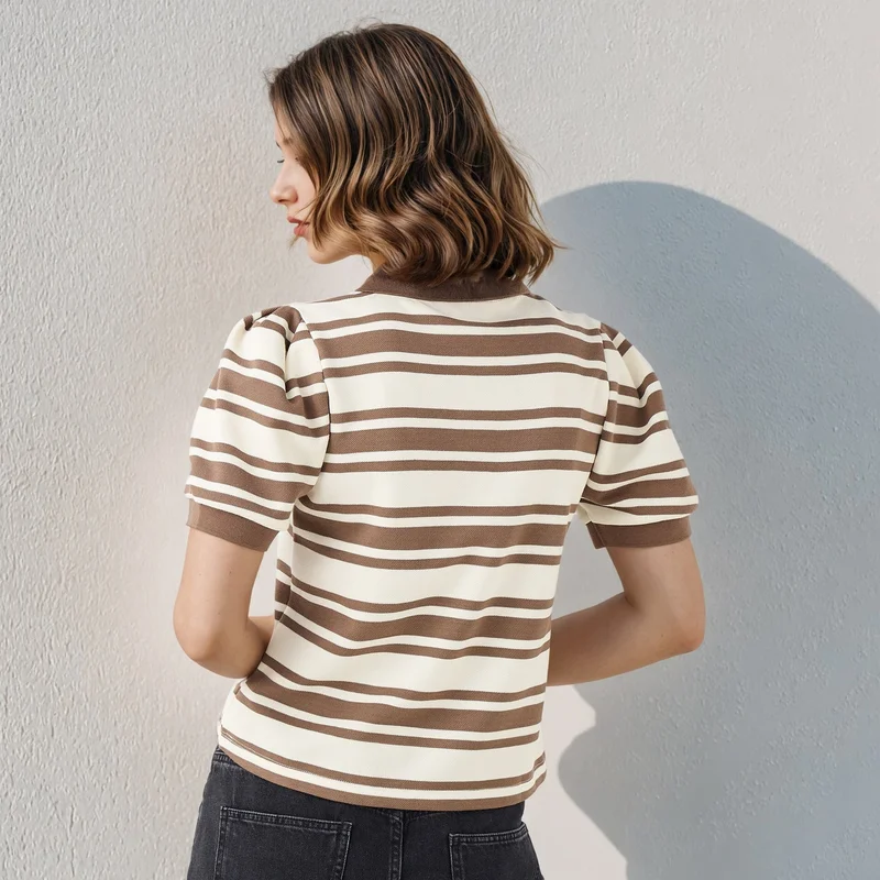 2Xtremz 2Xtremz Striped Polo T-shirt