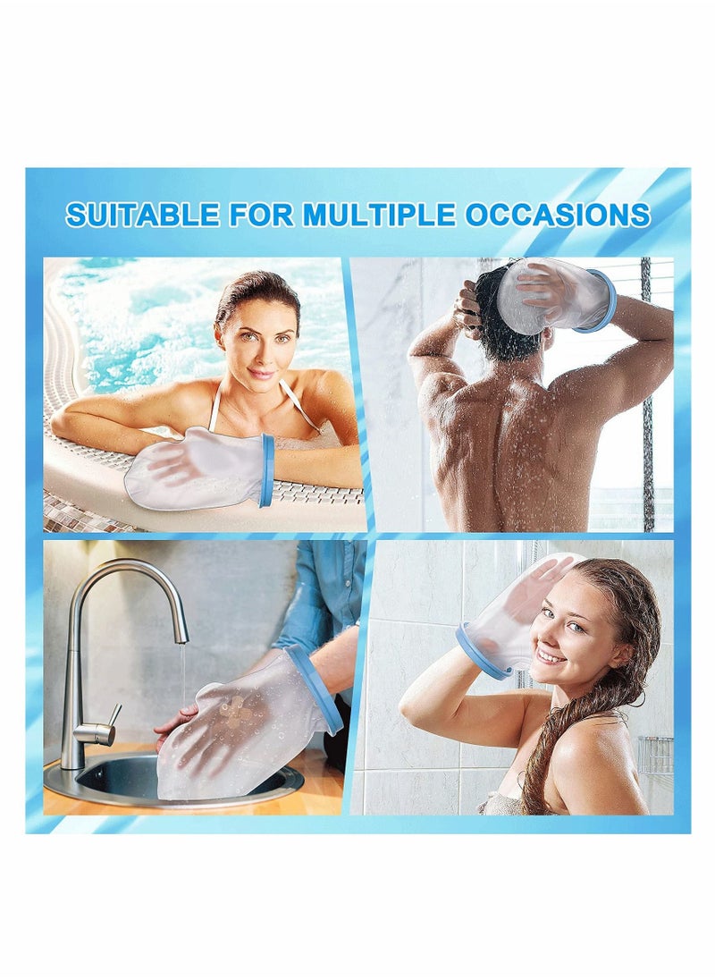 KASTWAVE - Hand Cast Cover for Shower Bath, Waterproof Cast Cover Adult Watertight Reusable Wound Bandage Protector for Hand, Surgery, Burns, Better Grab, Perfect Seal, More Convenient - Image 1