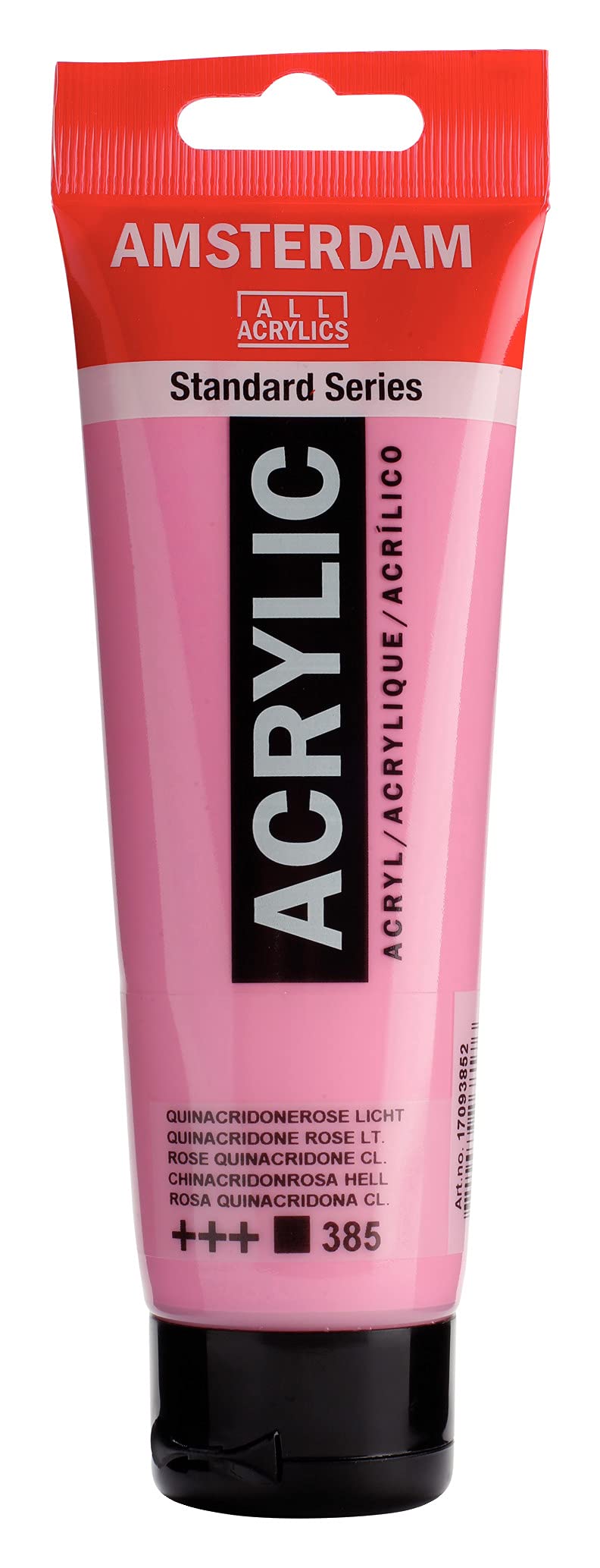 Amsterdam Standard Series Acrylic Tube 120ml Quinacridone Rose Light 385 (17093852) - Image 2