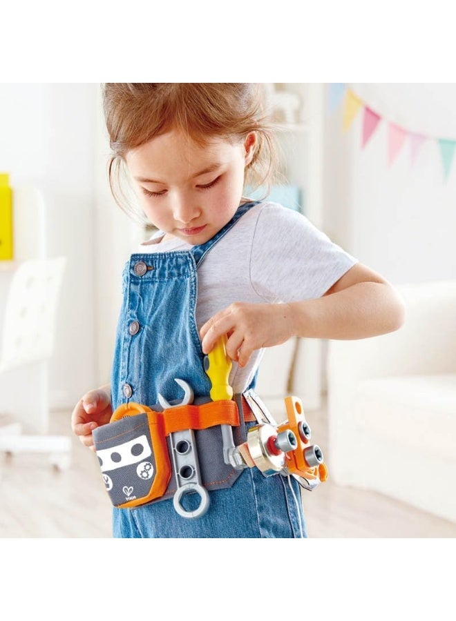 Hape Hape Junior Inventor Scientific Tool Belt | 19 Piece Utility Component STEAM Tool Storage Belt For Children +4 Years  - Image 5