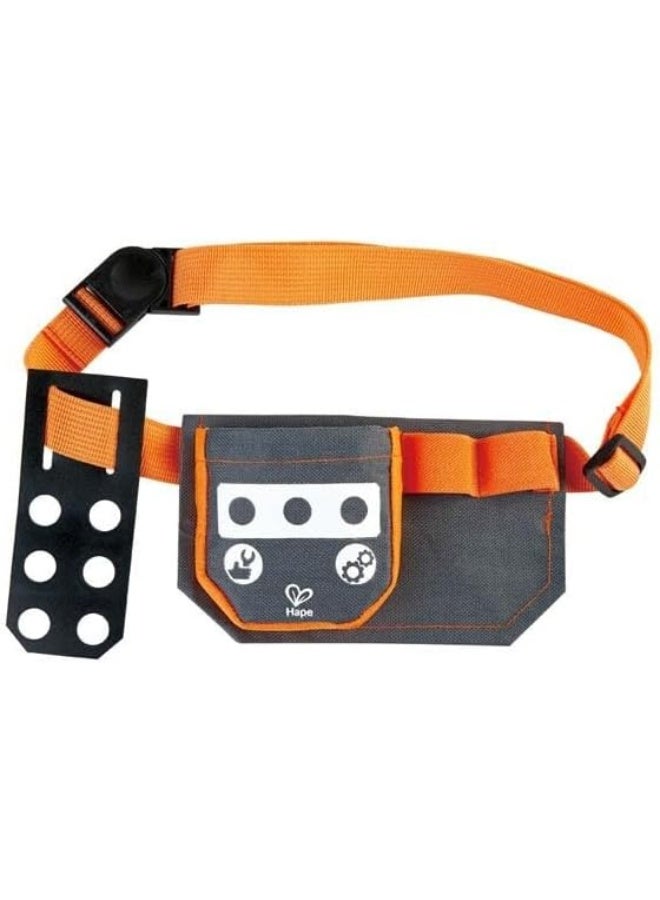 Hape Hape Junior Inventor Scientific Tool Belt | 19 Piece Utility Component STEAM Tool Storage Belt For Children +4 Years  - Image 3